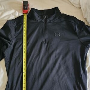 Under Armourfleece 1/4 Zip Color Black Size XXL